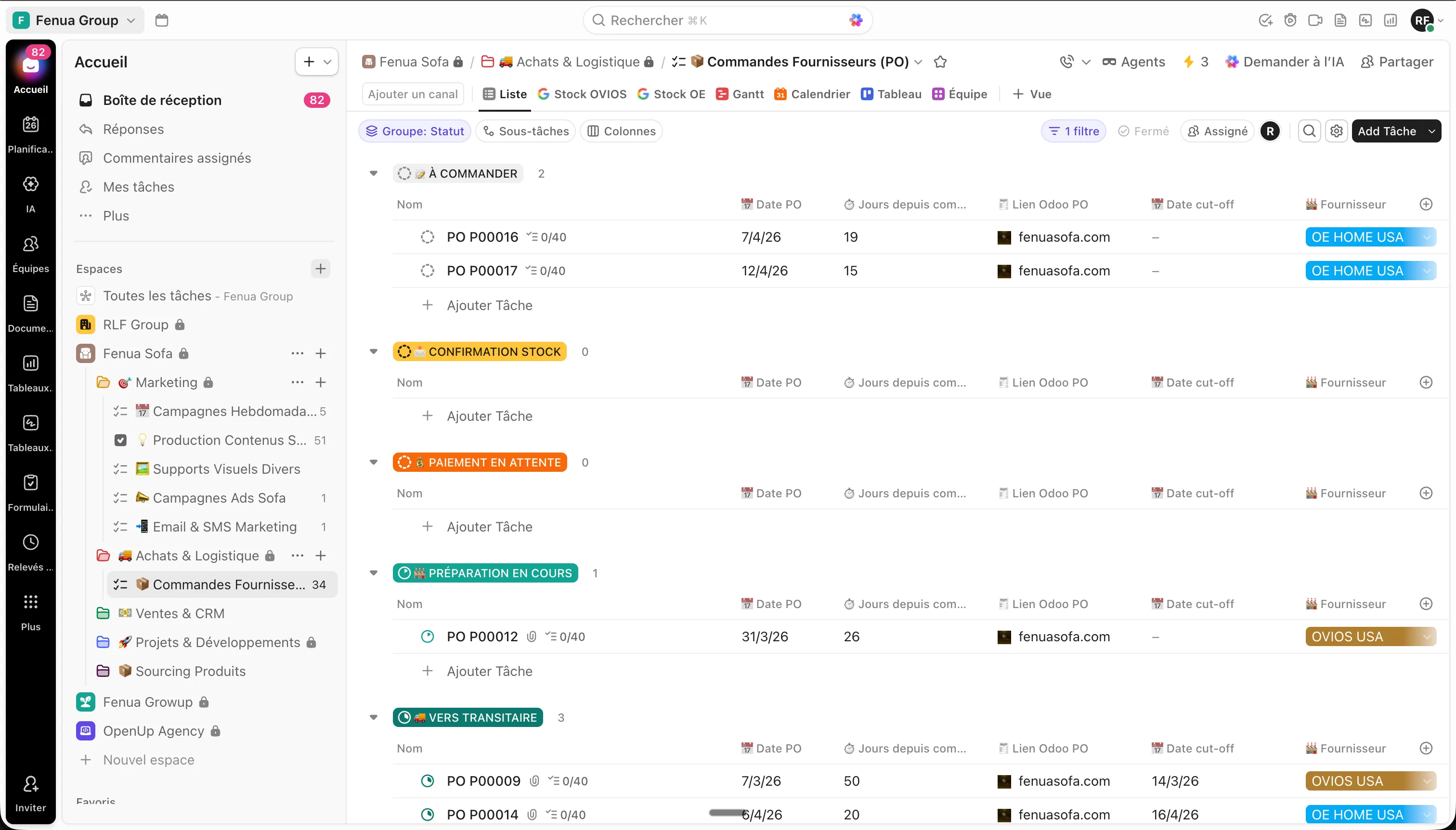 Connecter Odoo et ClickUp en 30 minutes avec n8n — guide pas-à-pas